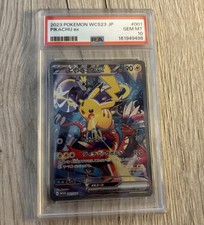 PSA 10 Pikachu ex 001/030 Yokohama World Championship WCS23 Japanese Pokemon picture