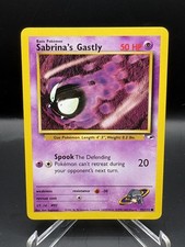 Pokemon - 93/132 - Sabrina's Gastly - Unlimited - Gym Heroes LP picture