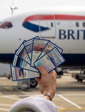British Airways Top Trumps Limited Edition Card Game Set in Case. New & Sealed picture
