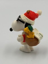 1998 Hallmark Joe Cool Snoopy Woodstock Ornament Spotlight on Snoopy #1 picture