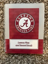 University Of Alabama Lesson Plan And Record Book picture