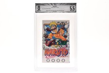 ALTERED BGS 5.5 DJ 6.0 Naruto Volume 1 ＃1 1st Print Graded Japanese Manga picture