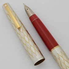 Lady Sheaffer 642 Fountain Pen ('75) - Satin Tulle, Extra Fine Triumph Nib (New) picture