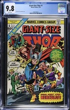 GIANT-SIZE THOR #1  CGC 9.8 WP MARVEL 1975 HIGHEST CGC GRADE NONE HIGHER WOW picture