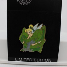 B5 Disney Shopping LE Pin Peter Pan Fairies Interlocking Tinker Bell Puzzle picture