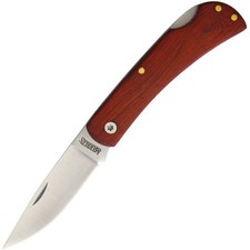 Marbles Lockback Stainless Steel Blade Wood Handle Knife MR470 picture