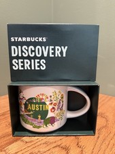 Starbucks AUSTIN, Texas 14oz Mug, “Discovery “ series, New in box picture