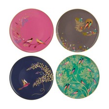 Portmeirion Sara Miller Chelsea Cake Plates Set of 4 - 8