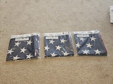 Three (3) 3x5 ft SENTINEL U.S. Flags in Packaging - Made in USA picture