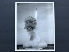 1964 NASA U. S. Air Force “Launch of Minuteman Missile” Publicity Photograph picture