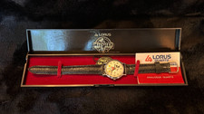 Vintage 1980s Lorus Disney Mickey Mouse Watch Made in Japan Collectible picture