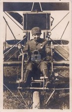 Early Aviation Aviator Ruth Law & Airplane RPPC Photo Postcard COPY picture