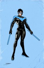 Nightwing #136 CVR E Jorge Jimenez Corner Box Spot Foil Var 3/18/26 picture