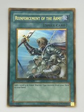 KONAMI YU-GI-OH REINFORCEMENT OF THE ARMY #GLD1-EN032 GOLD RARE LIMITED picture