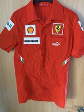 Puma Ferrari Team Shirt XS 40/42 BNWT Shell Bridgestone picture