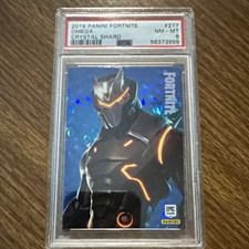 Panini 2019 Fortnite Omega Crystal Shard #277 Hologram PSA 8 Cert 56373999 picture