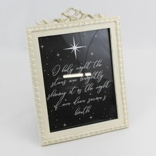 Framed O Holy Night Framed Wall Sign 13