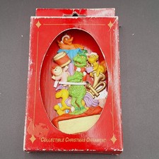 Vintage 1998 Jim Henson Wubbulous World Dr Seuss Grinch Christmas Ornament Box picture