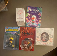 POP MART DIMOO & LABUBU Vinyl Figures Blind Box Lot, Original Unopened picture
