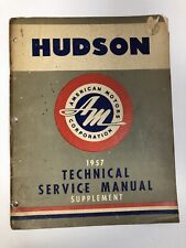 1957 Hudson Hornet American Motors Technical Service Manual picture