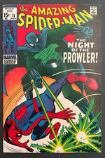 Amazing Spider-Man #78 1st Prowler Marvel 1969 Comics picture