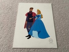Original WALT DISNEY Sleeping Beauty Aurora LE 5000 SeriCel Serigraph Cel Cell  picture