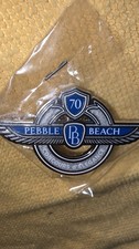 2021 70th Pebble Beach Concours d'Elegance Pin In Bag NEW picture