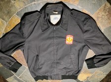 VTG JROTC US Army Windbreaker Jacket Unisex Small DSCP Garrison Collection Blck  picture