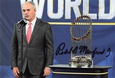 Rob Manfred Signed Autographed 4x6 Photo picture