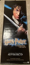 Harry Potter & The Chamber of Secrets 2002 Vinyl Movie Promo Poster 36in X 95in picture