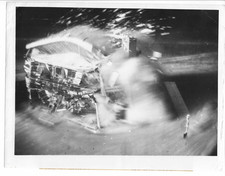 Iconic Atomic Bomb Test Vintage 1953 Press Photo Nevada Ground Zero House 9x7in picture