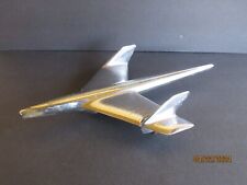 VINTAGE 1955-1957 CHEVROLET BEL AIR HOOD ORNAMENT - CHEVY - AIRPLANE STYLIZED picture