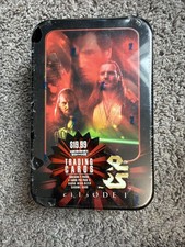 1999 Topps Star Wars Episode 1 Widevision Sealed Tin 7 packs + Chrome Card picture