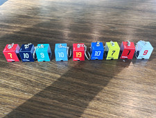 MyJERSEY Mini Soccer Jersey Keychain Lot of 9  picture
