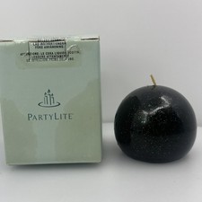 PartyLite STARRY NIGHT 3” Ball Candle Q38621 New AuroraGlow Aurora Glow NIB picture