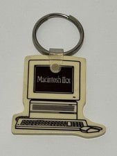 Vintage Computer Center Nanuet NY Rare Apple Keychain Macintosh Monitor Keyboard picture