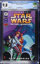 Classic Star Wars: The Early Adventures #1 CGC 9.8 White Pages Dark Horse, 1994 picture