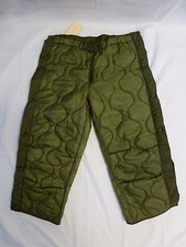 OD Pant Liner Cold Weather M-65 Field Pants Liner Medium Long NEW  B-44 picture