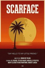 Scarface Movie Poster Vintage Style Repro Print Poster 13x19 picture