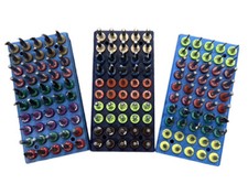 150-Resharpened Micro Carbide Bits Mills PCB Drills Mostly Unused Machinist Tool picture