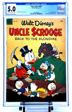 Four Color 456 1953 CGC 5.0 Uncle Scrooge Back to the Klondike Carl Barks KEY picture