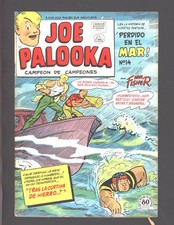 Joe Palooka  #14  1953  Mexican copy 5.5 grade  boat on cover picture