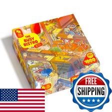 The Busy Bistro 1000 Piece Jigsaw Puzzle From The Magic Puzzle Company Series picture