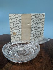 Vintage Fostoria Virginia Open Candy Dish Spoon Original Box NOS picture