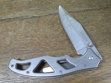 Gerber ( 4660314b0 ) Stainless Steel Silver LINERLOCK used picture