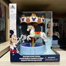 Disney Parks Magic Kingdom Carousel Chip & Dale Castle Accessory Playset NEW picture