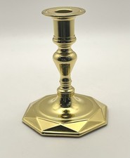 Baldwin Brass Octagon Base 3.25IN Candle Holder picture