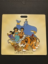 Disney D23 2025 Squad Goals Aladdin Jasmine Pin MOG WDI LE 400*READ picture