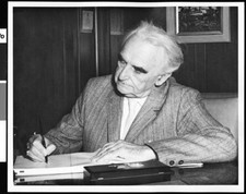 Portrait of architect Richard Neutra 1962 California Old Photo picture