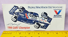 Vintage Al Unser 1990 CART Champion Valvoline Racing Decal/ Sticker picture